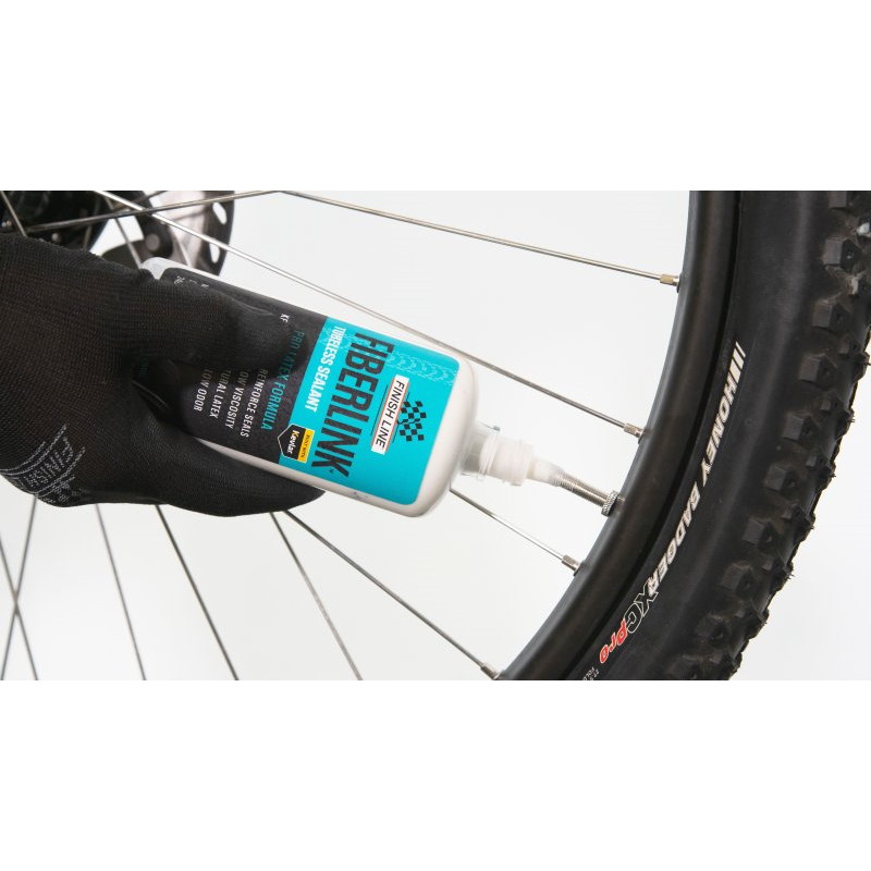Finish Line FiberLink Pro Latex Tubeless Tire Sealant - 240 ml