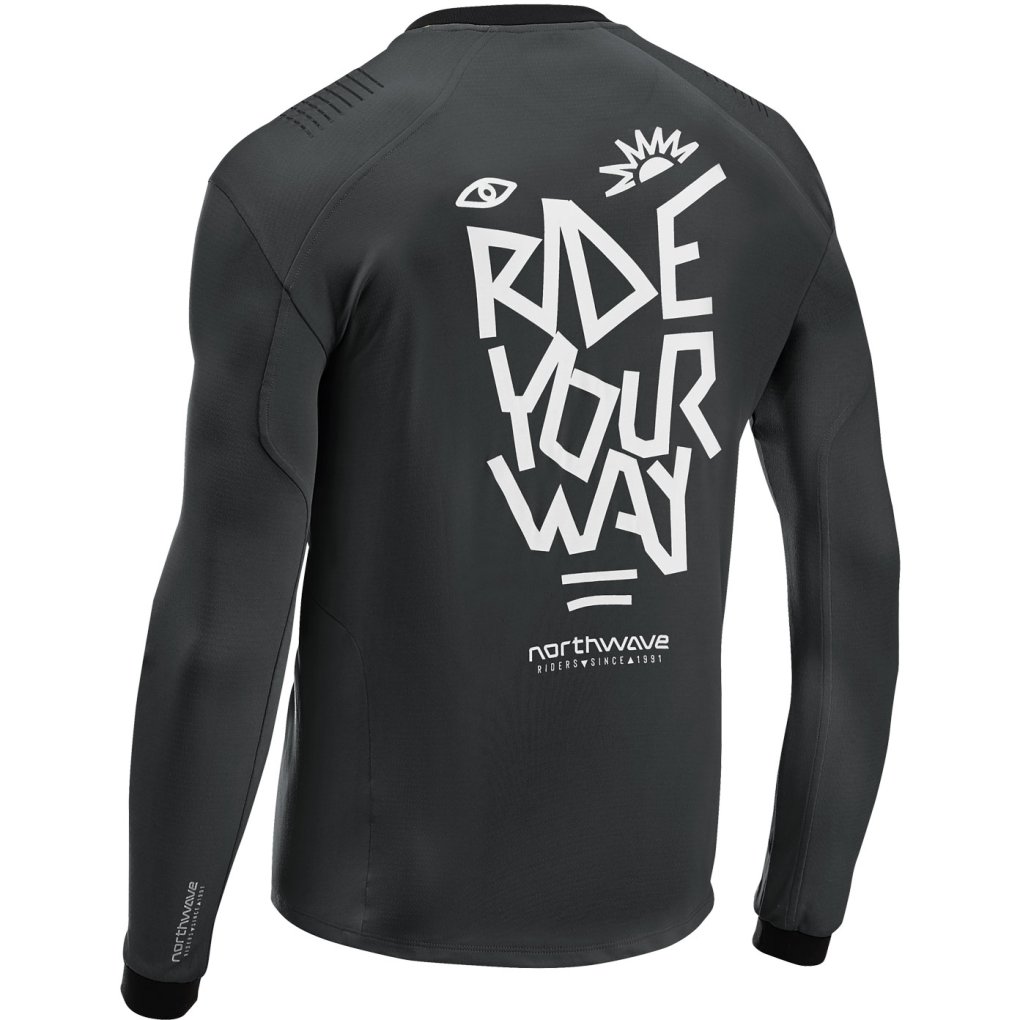 Northwave Sharp Jersey Men - black/white 11