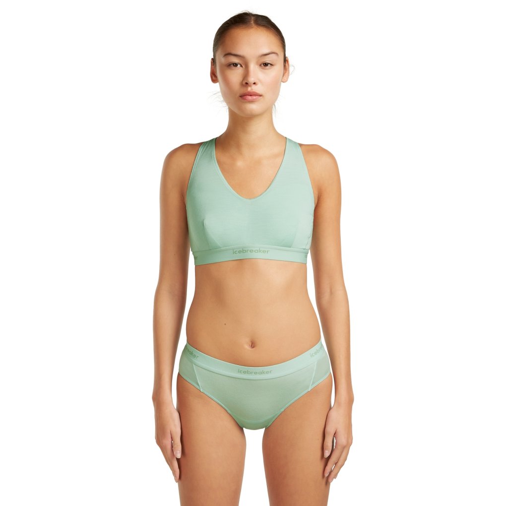 Icebreaker Merino 125 Cool-Lite™ Sprite Racerback Bra Women - Mint