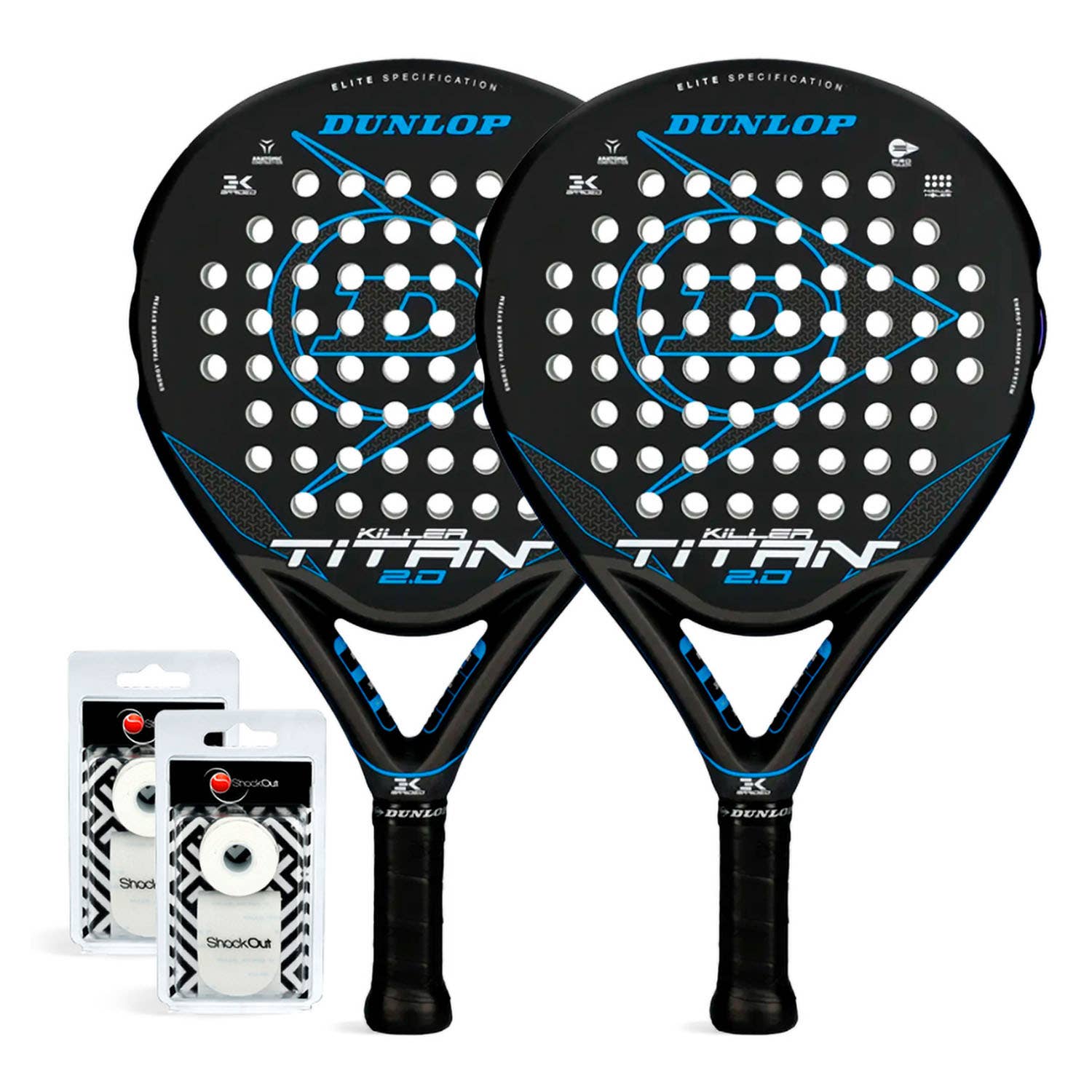 DUNLOP DUO TITAN KILLER 2 PACK