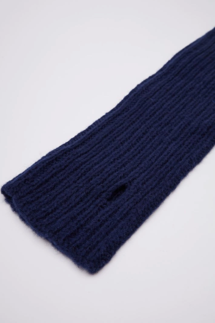 Wool sleeves - BLUE