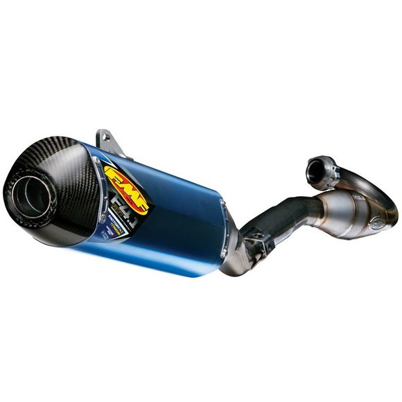 FMF Factory 4.1 RCT Full Line Anodized Titanium Carbon End Cap All TerrainRef: 1820-1841 / 18201841