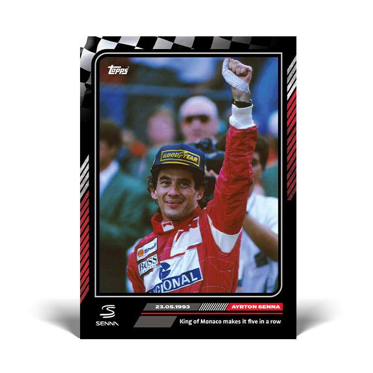 Topps UK - The Story of Senna - Card #43