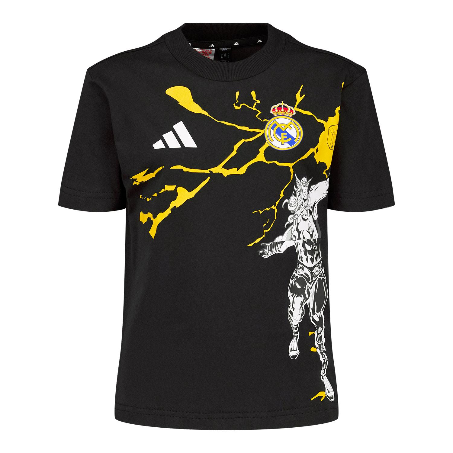 Youth adidas Marvel T-Shirt 25/26 Black
