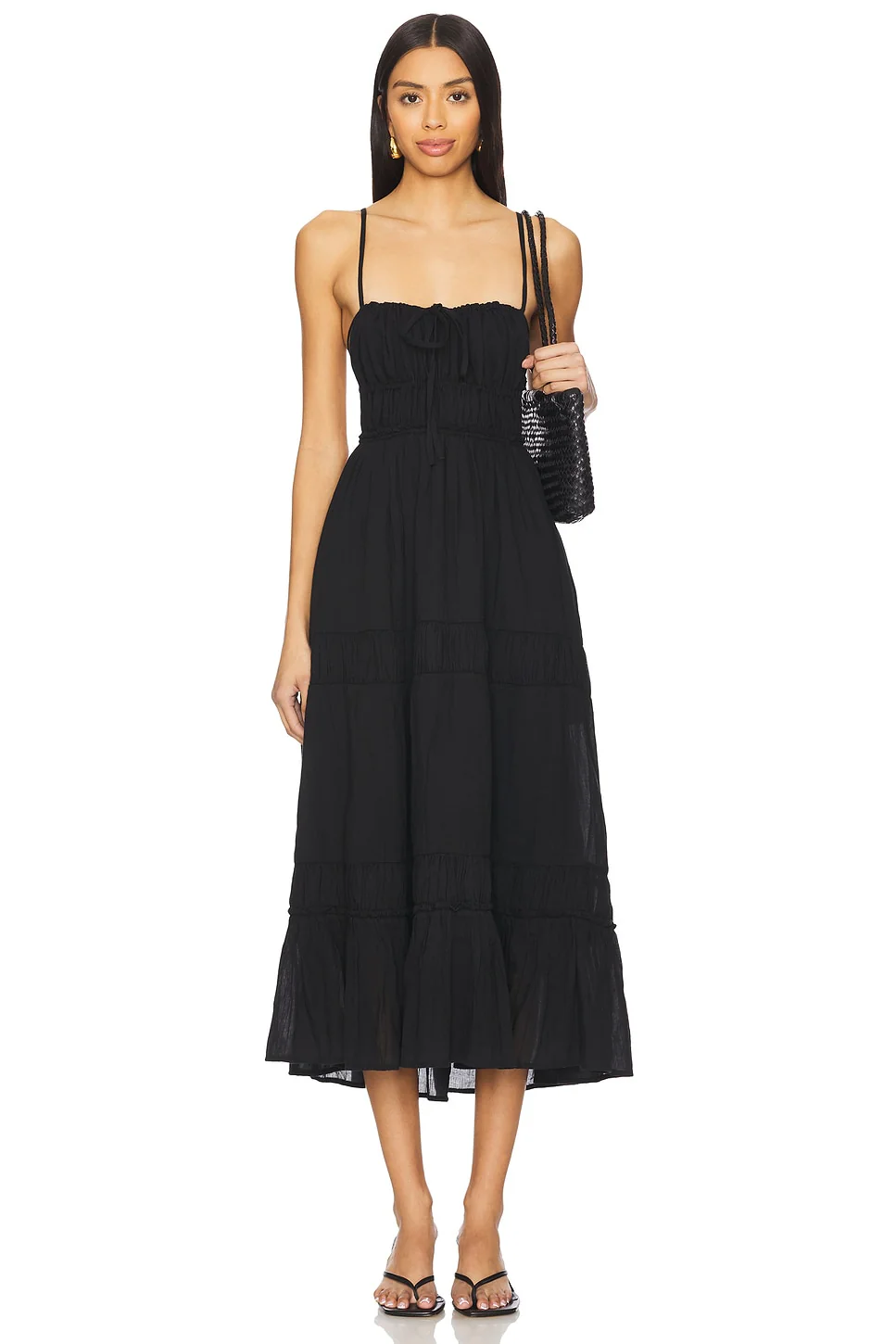 x free-est Taking Sides Maxi Dress In Black