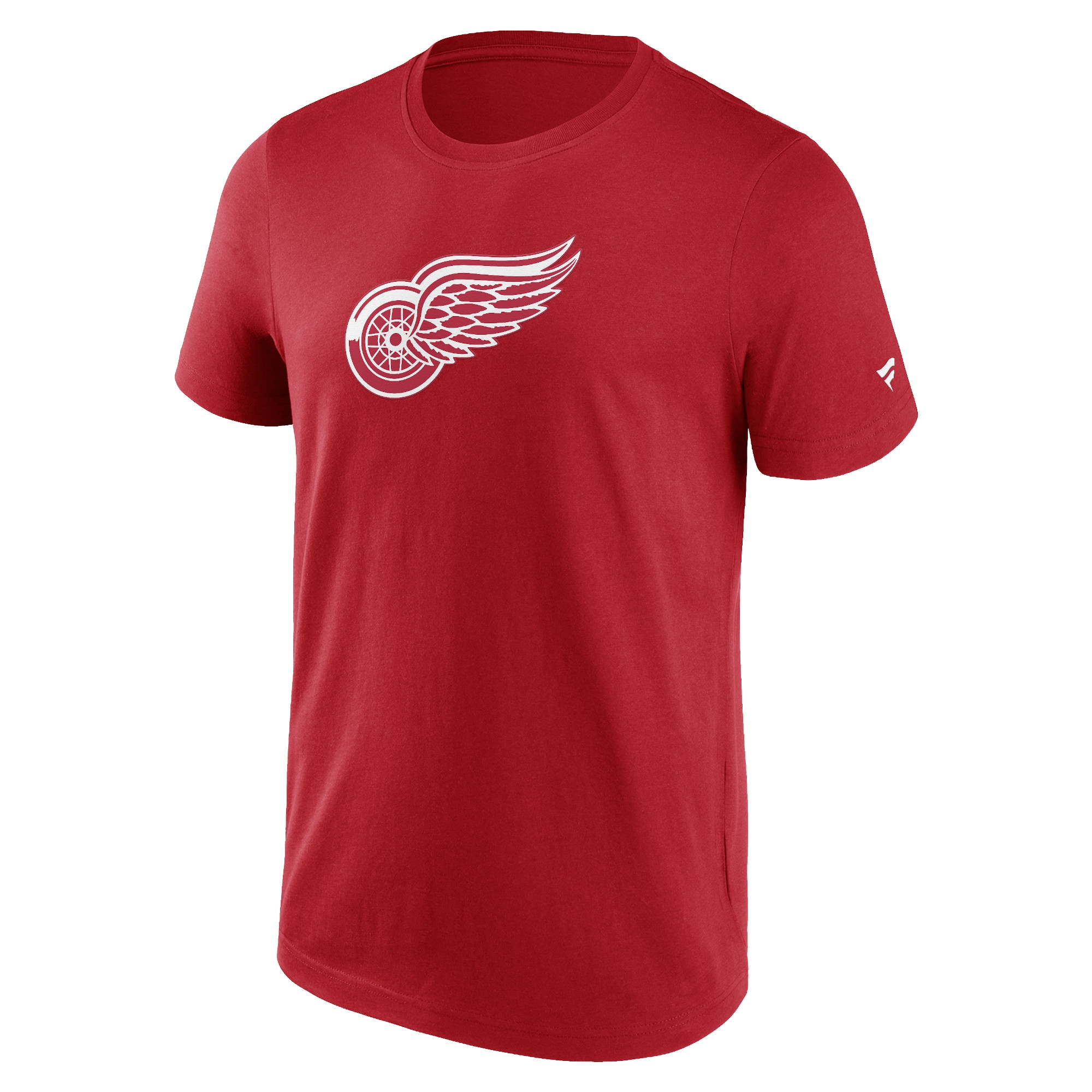 Detroit Red Wings Primary Logo NHL T-Shirt Red