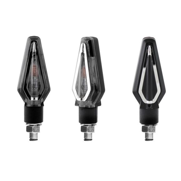 Clignotant Chaft SOUND NOIR/FUME (La paire) UniverselRef : CH0264 / IN505