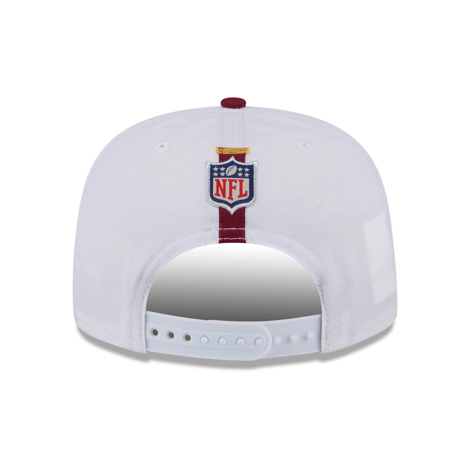Washington Commanders 2024 NFL Training Camp New Era Golfer Snapback Cap White