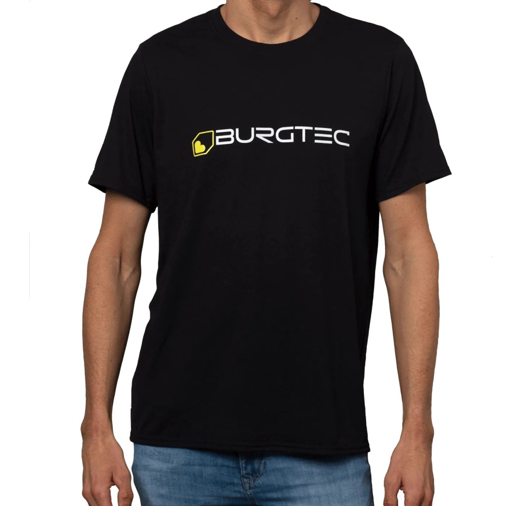 Burgtec Logo Tech T-Shirt - black