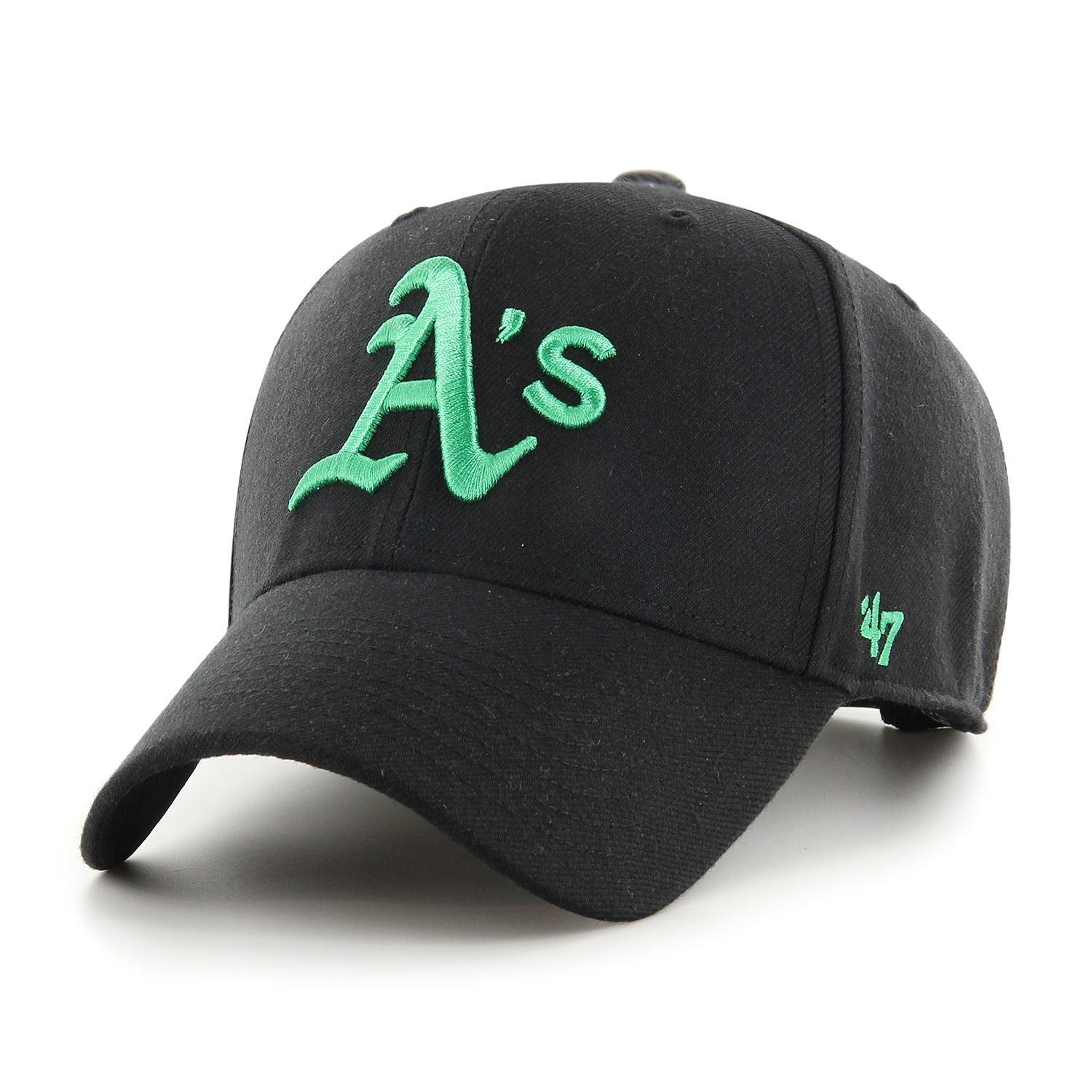 Athletics Alternate '47 MVP Adjustable MLB Cap Black