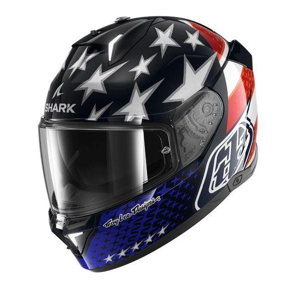 Shark skwal i3 full helmet - US Flag x TROYLEE DESIGN - Blue / RedRef: SH1734