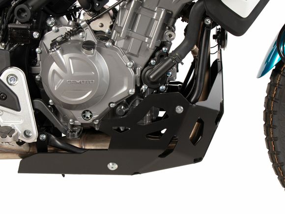 Hepco & Becker aluminum engine guard - blackSEE MOTO 450 450 MT - 2024 - 2025Ref: Hbe06611A / 8107678 00 01