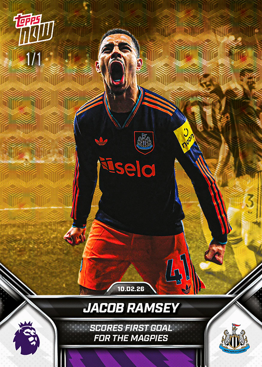 Jacob Ramsey - 2025-26 Premier League Topps NOW® - Card 135