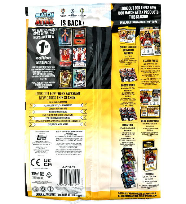 Topps UCC Champions League Match Attax 2024/25 - 1st Edition Multipack