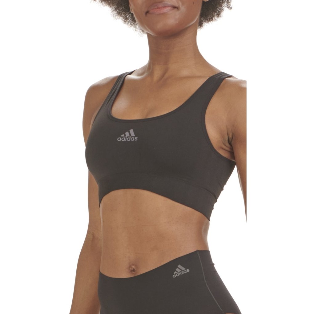 adidas Sports Underwear Seamless Scoop Lounge Bra Women - 000-black