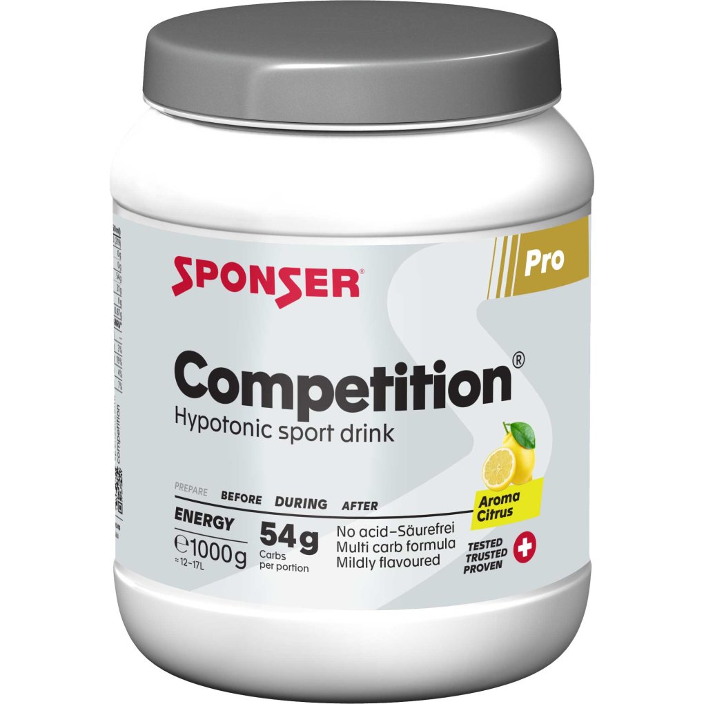 SPONSER Competition - Hypotonic Carbohydrate Beverage Powder - 1000g