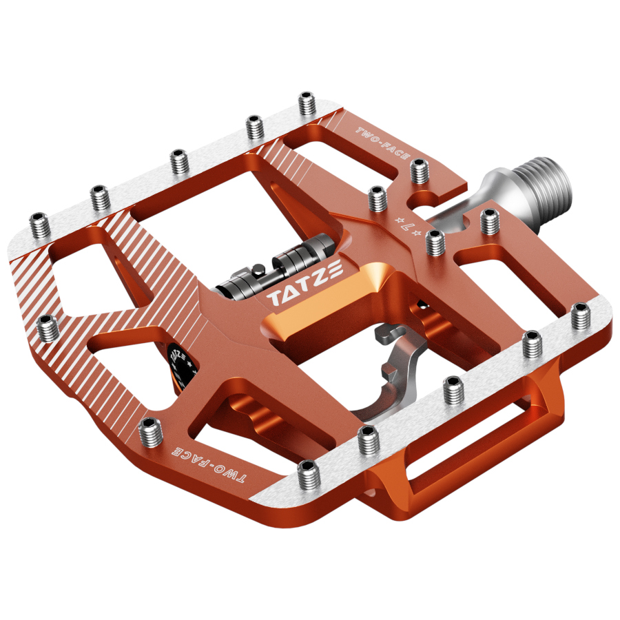 Tatze TWO-FACE² Combi Pedals - orange