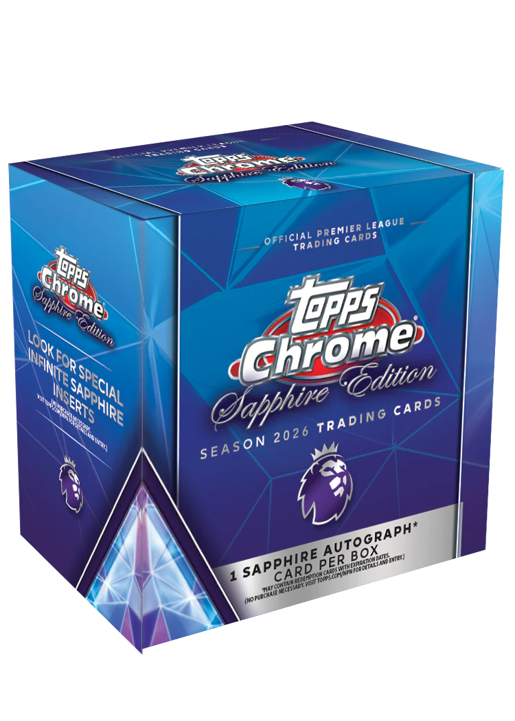 2026 Topps® Chrome Premier League - Sapphire Edition