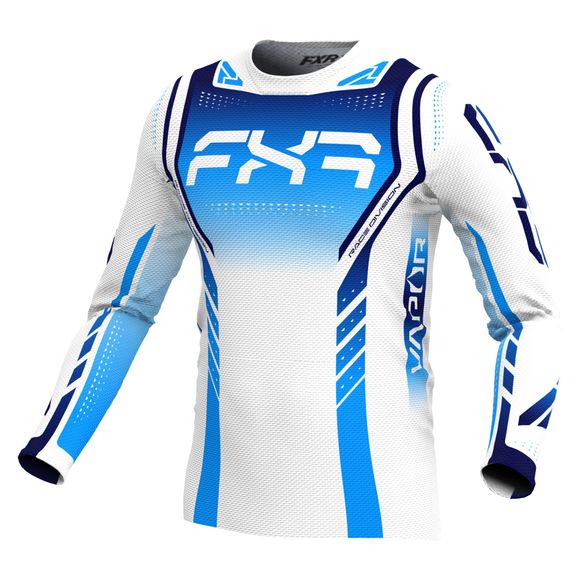 FXR cross AIR 2024 MX Jersey - White / BlueRef: FXR0563