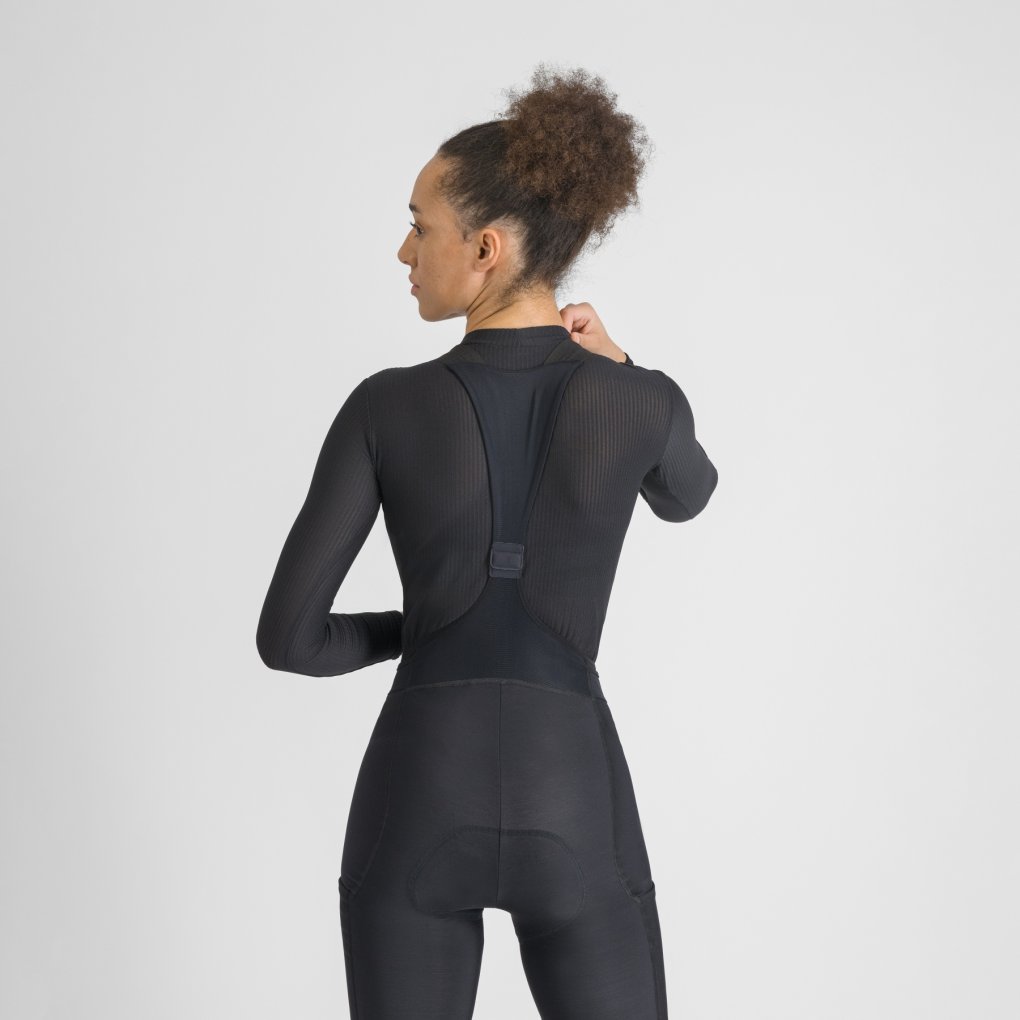 Sportful Winter Layer Long Sleeve Tee Women - 002 Black