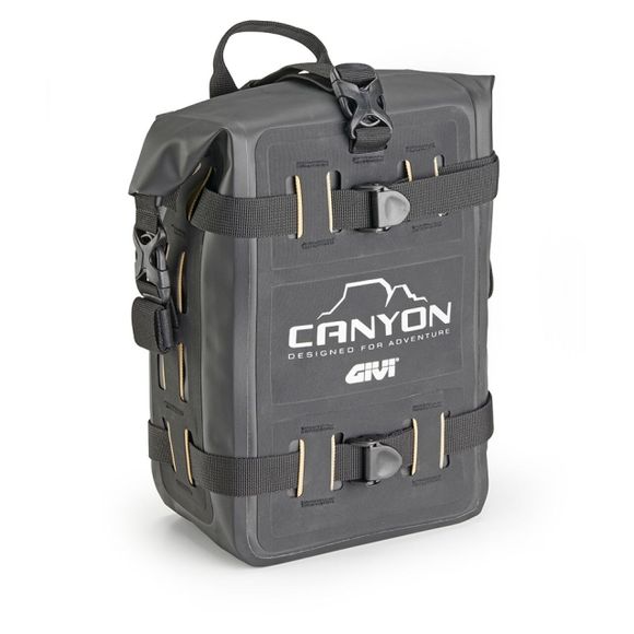 Givi GRT722B Saddlebag (8 Liters) Single Unit Universal - BlackRef: GI2517 / GRT722B