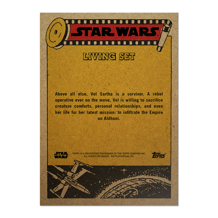 Topps UK - SW Living Set Card #478 - Vel Sartha