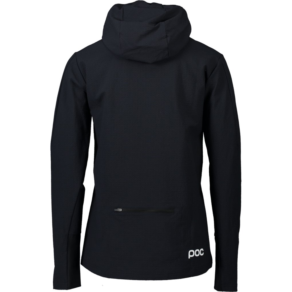 POC Mantle Thermal Hoodie Women - 1002 Uranium Black