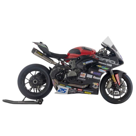 Arrow Indy Race Complete Titanium Racing Line - Titanium Header - GrayRef: Aw0872 / 71239Cpz