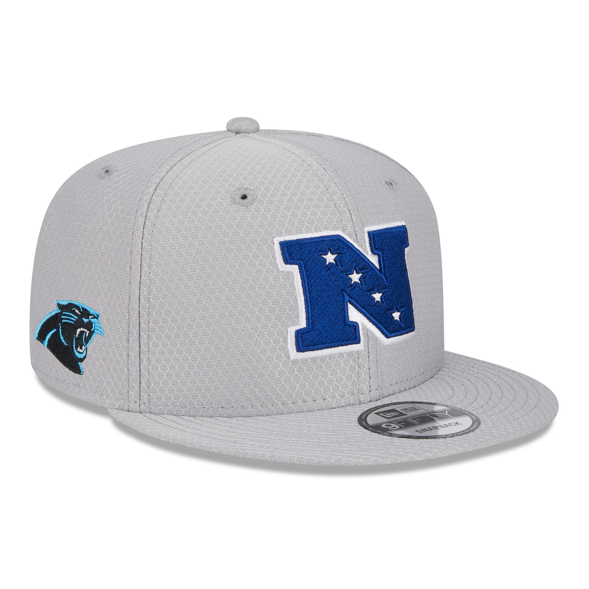 Carolina Panthers NFC 2024 Pro Bowl New Era 9FIFTY Snapback NFL Cap Gray