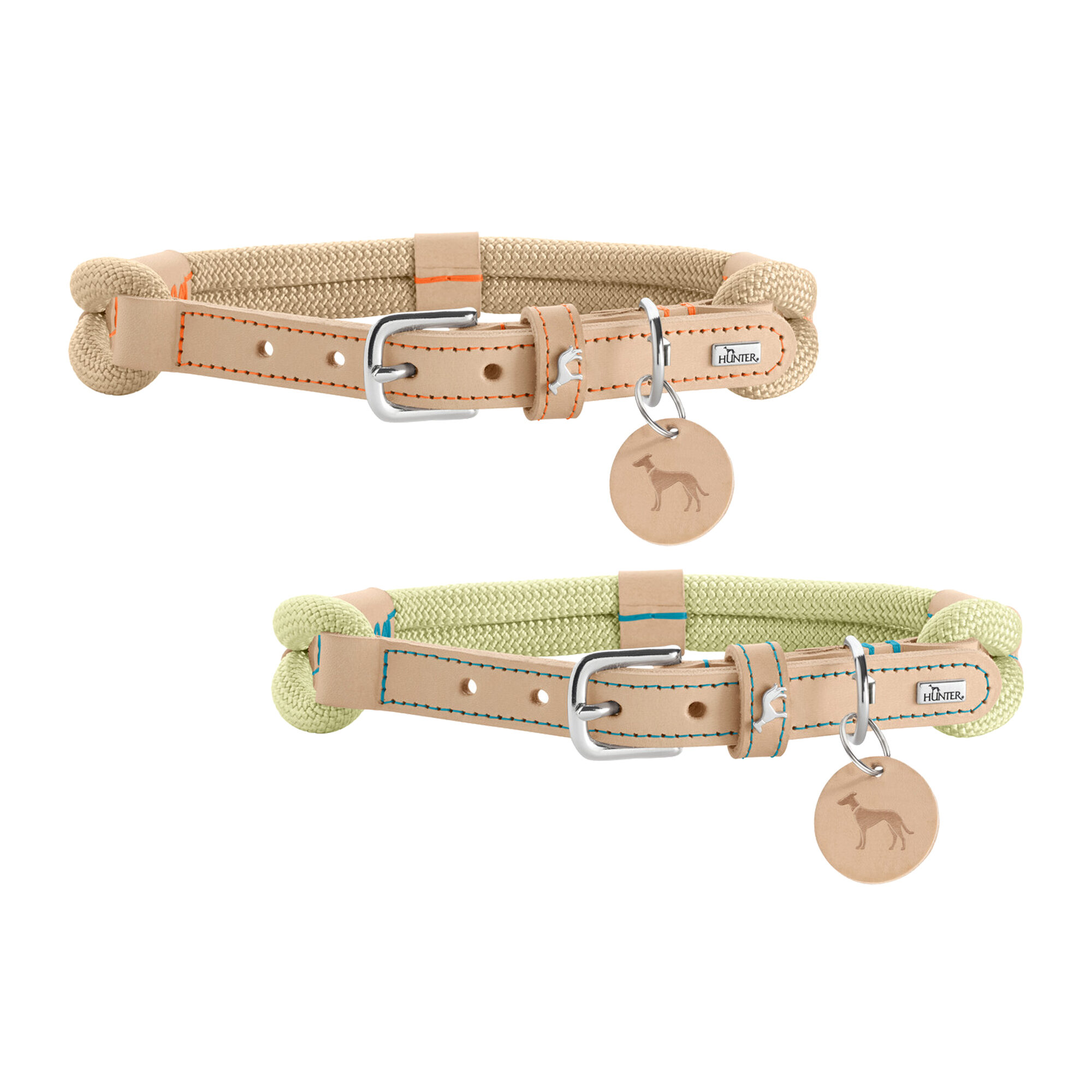 Hunter Dog Collar Malia - S (40) - Beige