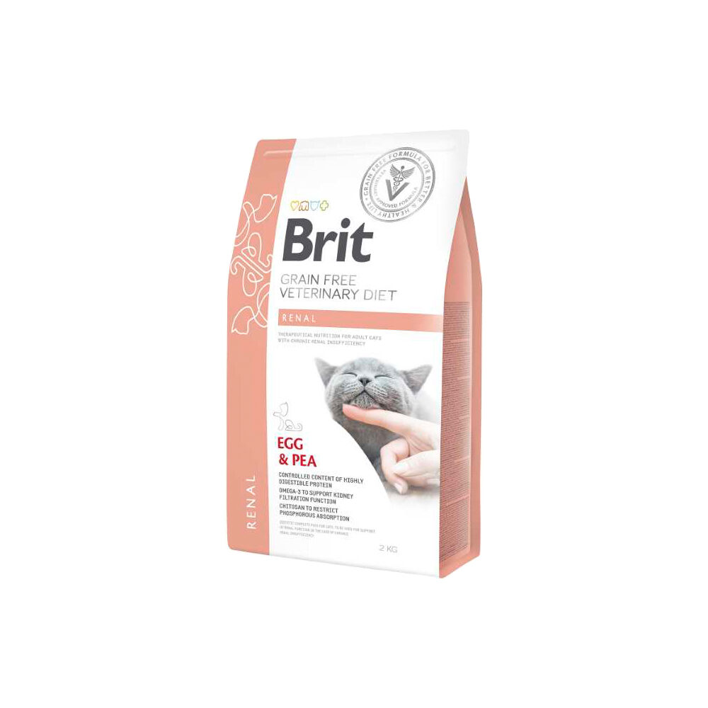Brit Veterinary Diet Cat - Grain free - Renal - 2 kg