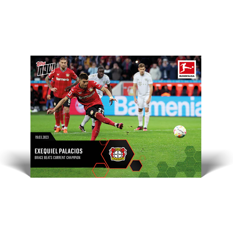 Topps UK - Brace beats current champion - Bundesliga TOPPS NOW® Card #165