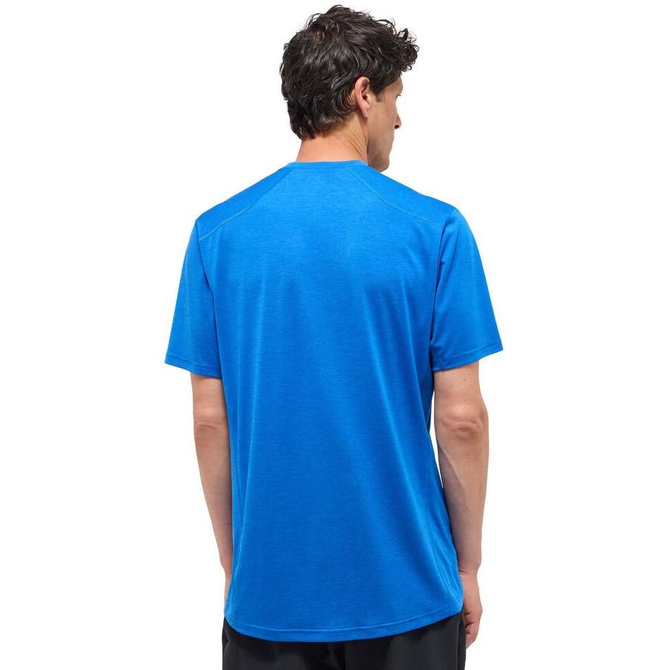 Haglöfs Ridge Hike Shortsleeve Tee Men - electric blue 5Q1