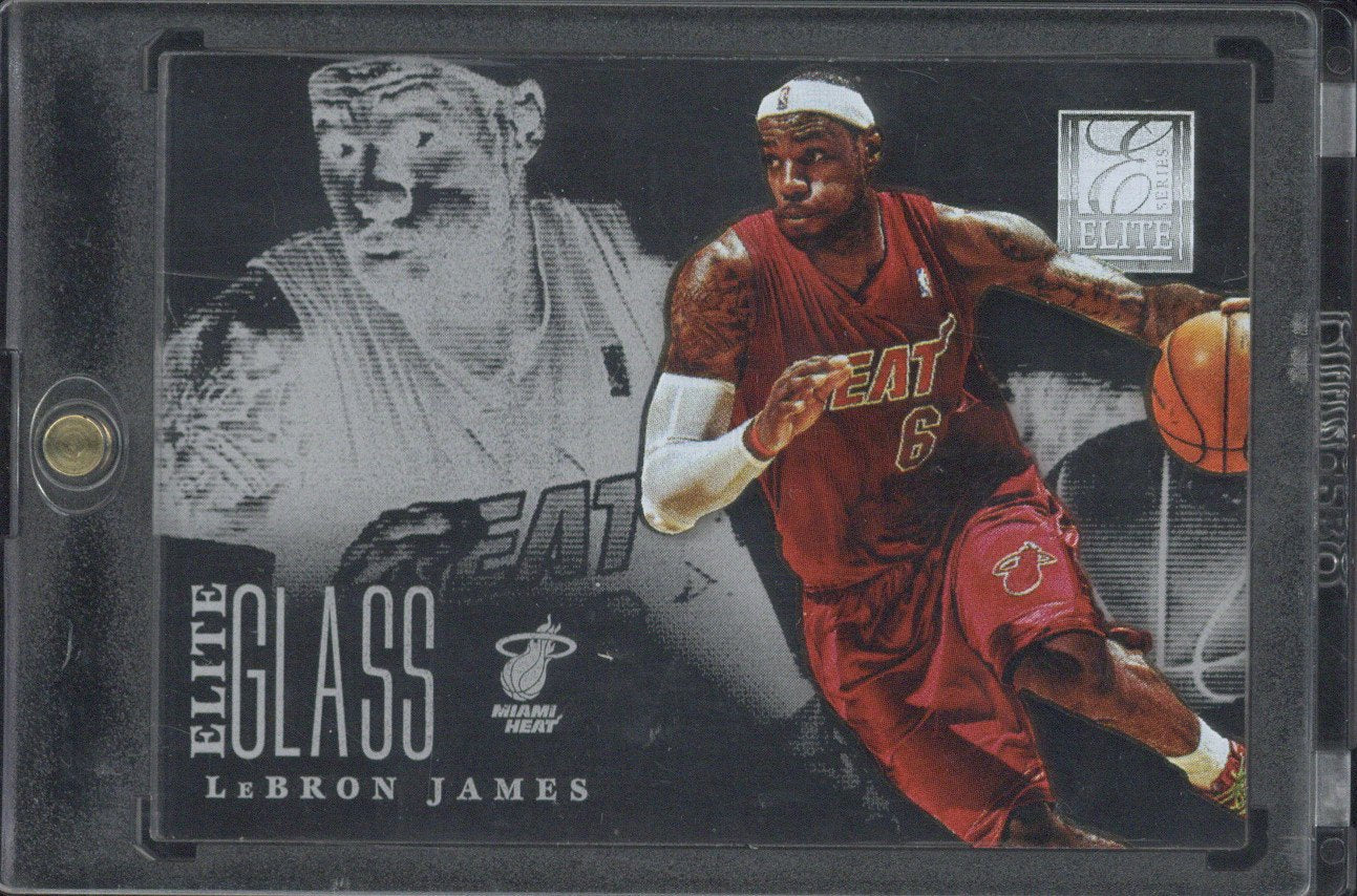 2012-13 Panini Elite Series NBA LeBron James Elite Glass #10