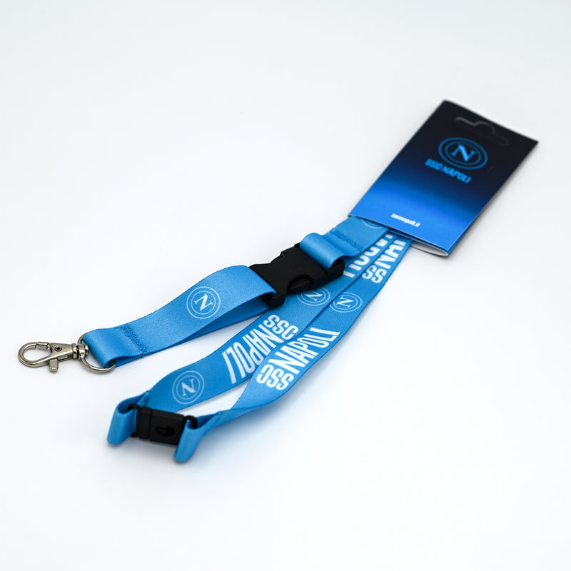 SSC Napoli Sky Blue Lanyard
