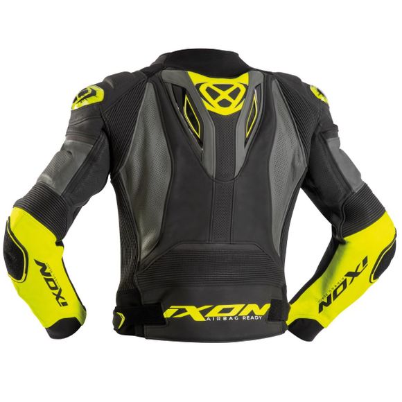 Motorcycle Jacket Ixon Vendetta Evo - Black / YellowRef: Ix1421-C62722