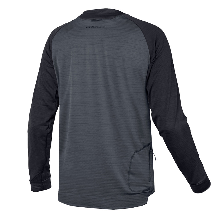 Endura SingleTrack Fleece Jersey Men - black