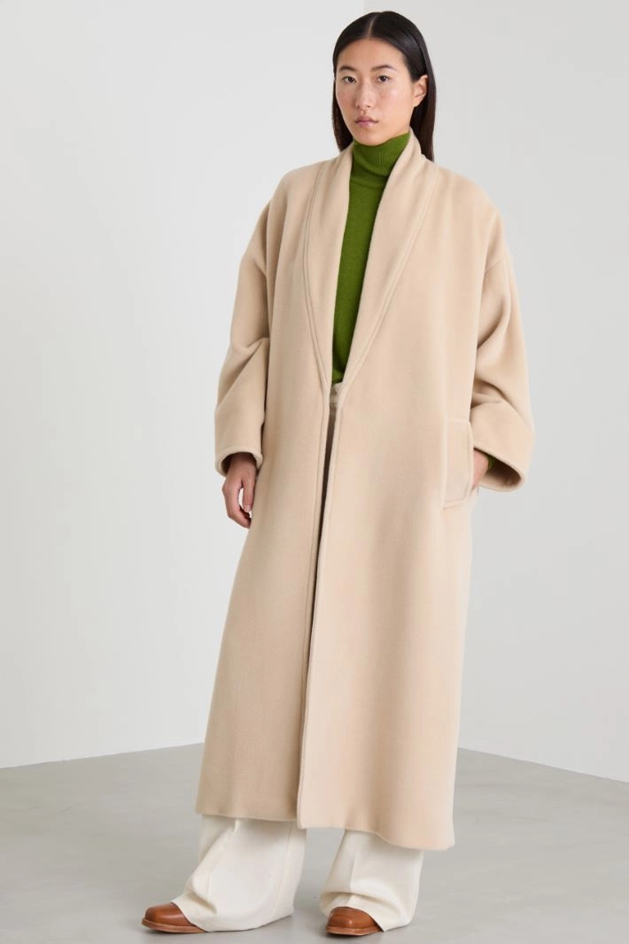 Robe coat - LIGHT BEIGE