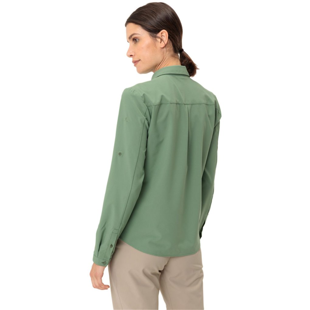 Vaude Rosemoor Long Sleeve Shirt IV Women - willow green