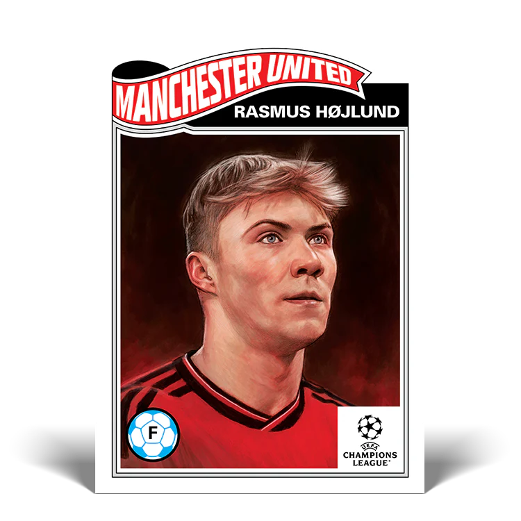 Topps UK - UCC Living Set Card #634 - Rasmus Højlund