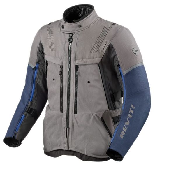 Motorcycle jacket Rev it Sand 5 H2O - Gray / GrayRef: Ri1672