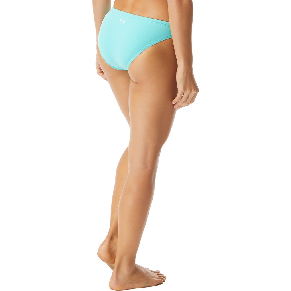 TYR Solid Classic Bikini Bottom Women - seafoam