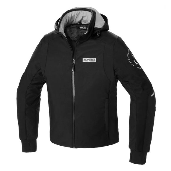 Blouson Moto Spidi HOODY ARMOR H2OUT - NoirRef : SPI0571