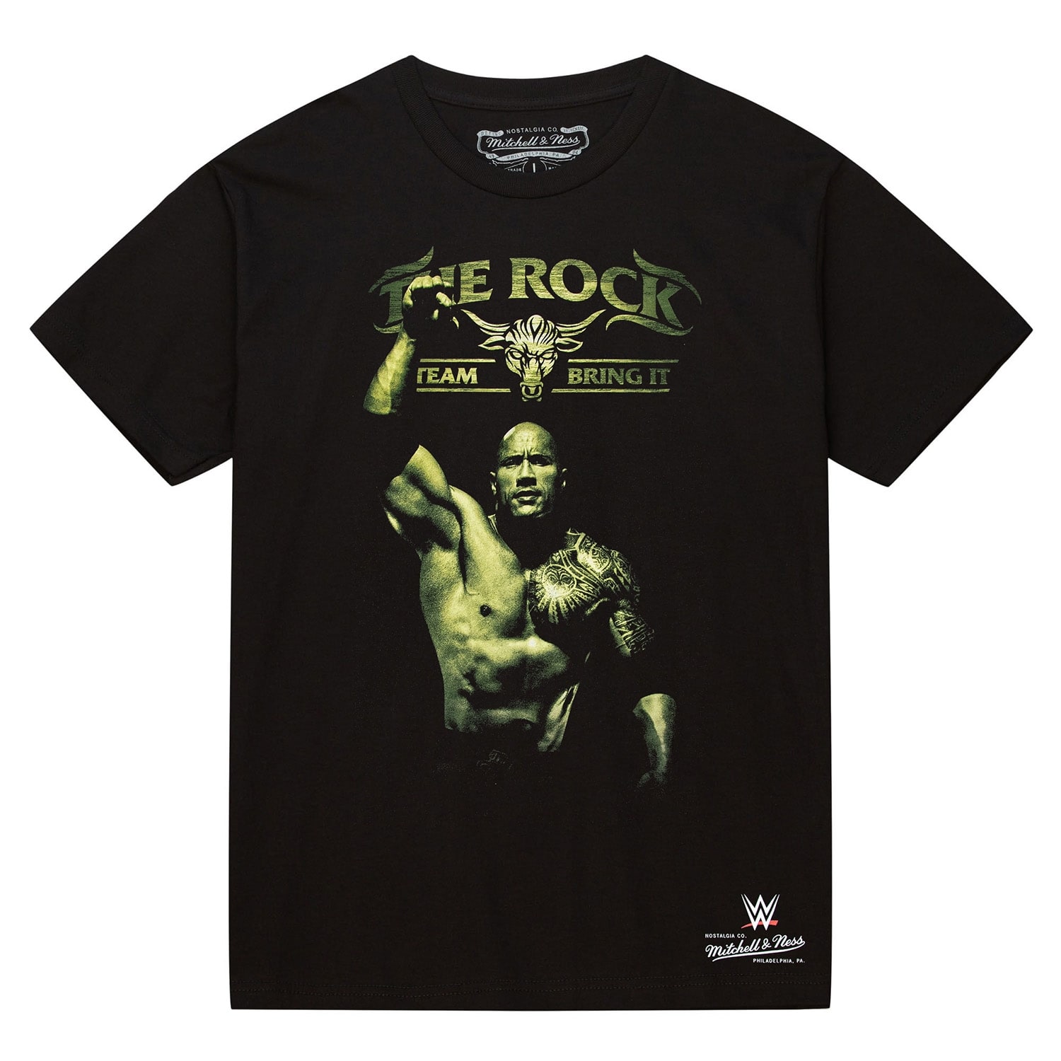 The Rock Team Bring it WWE Legend T-Shirt Black