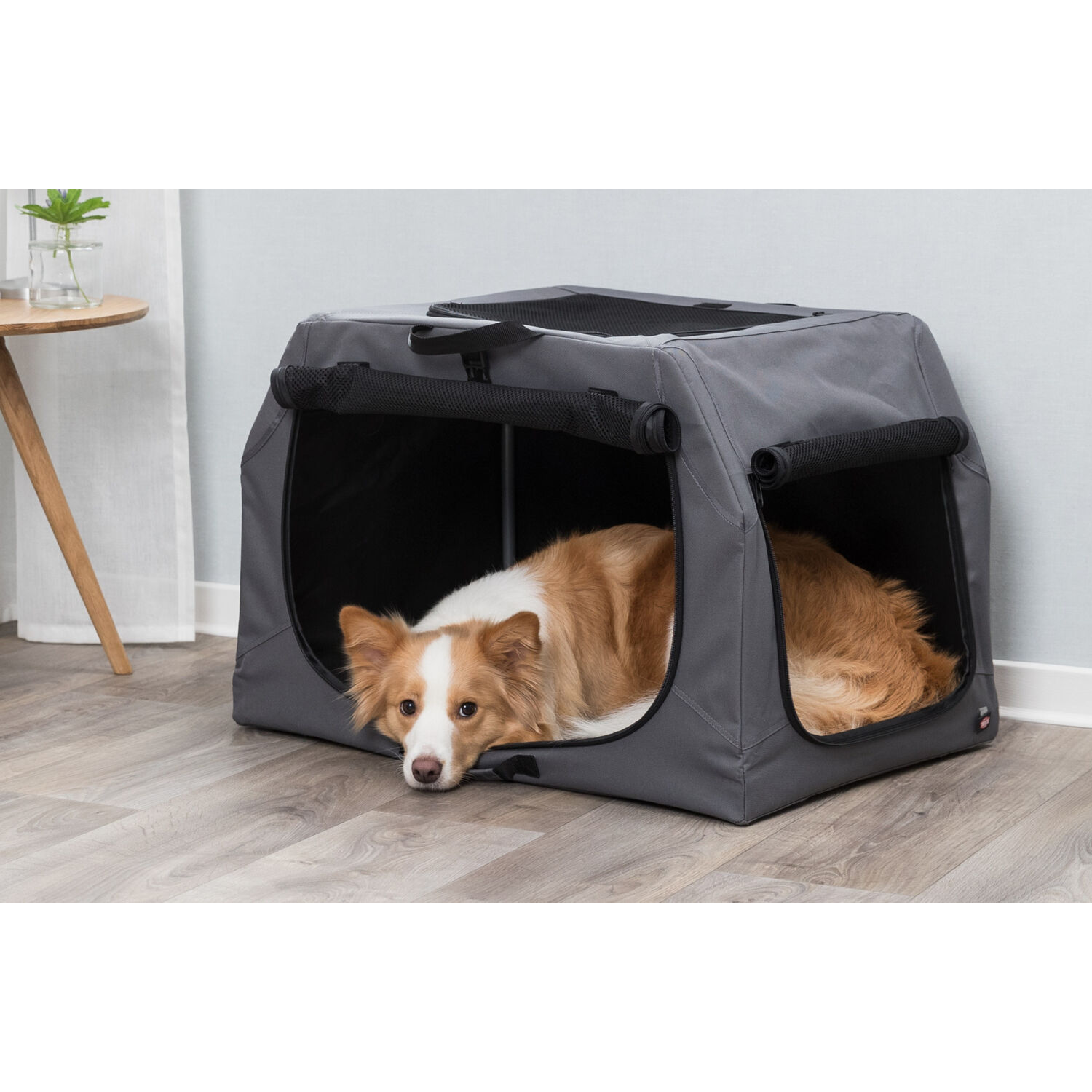 Trixie Easy Dog Crate - gray - XS/S