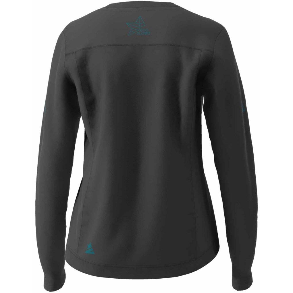 Zimtstern EcoFlowz Longsleeve MTB-Shirt Women - pirate black