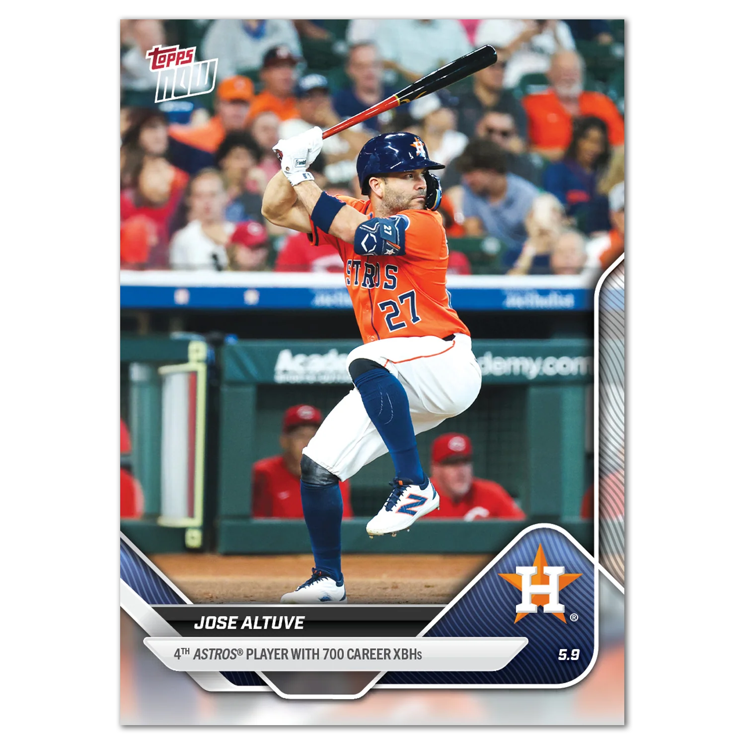 Jose Altuve - 2025 MLB Topps NOW® - Card 157
