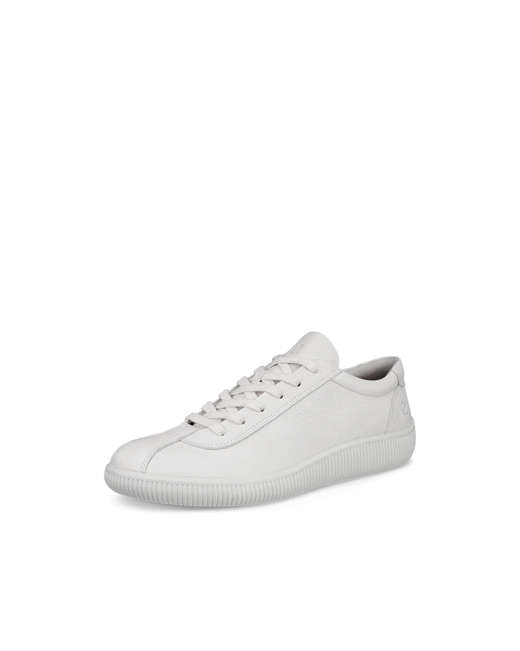 ECCO SOFT ZERO M Herren Ledersneaker Weiß