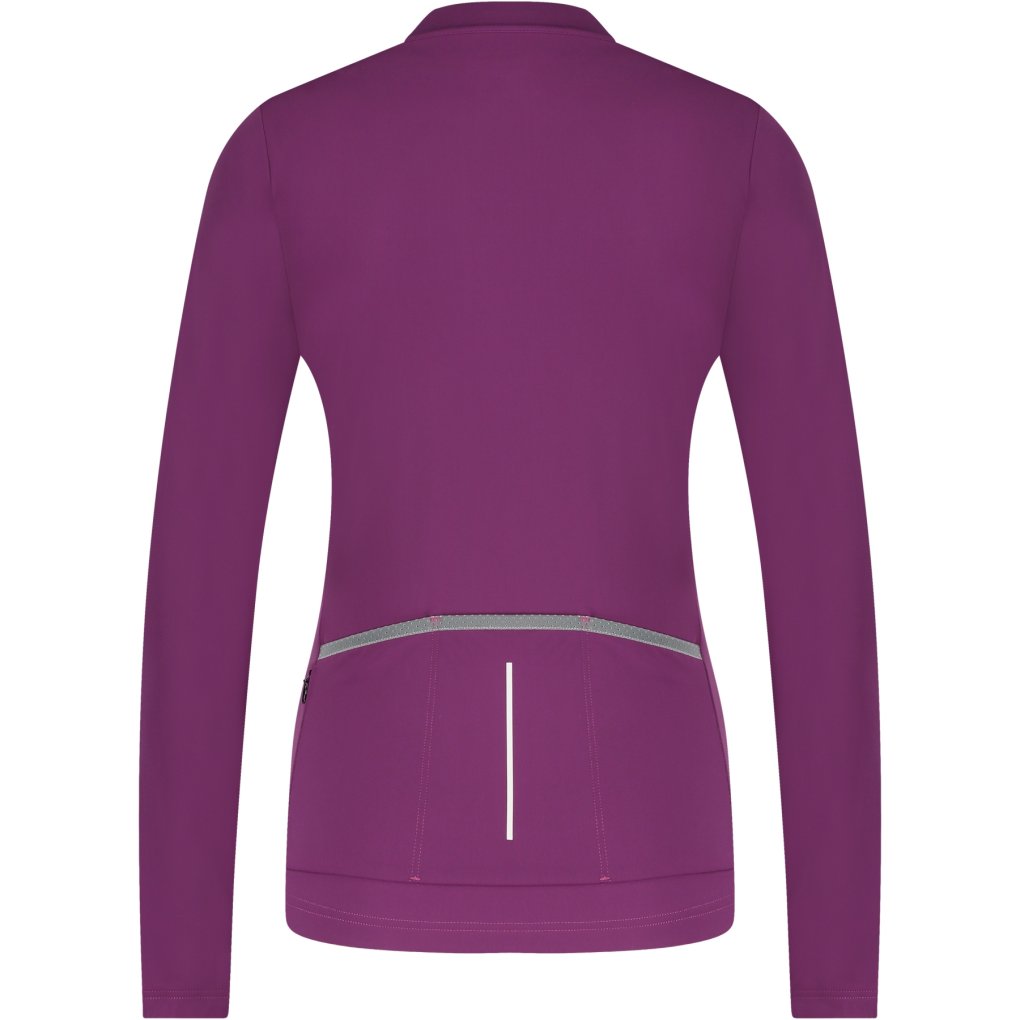 Shimano Kaede Thermal Long Sleeves Jersey Women - purple