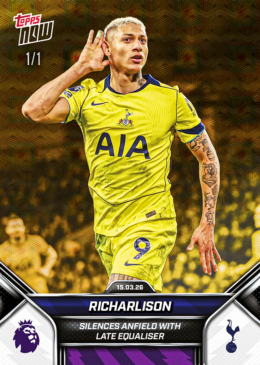 Richarlison - 2025-26 Premier League Topps NOW® - Card 159